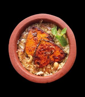 Fish Pot Biryani (Seer Fish)